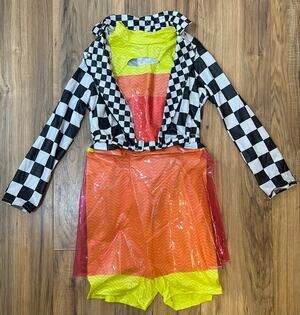 LOL Surprise OMG Neonlicious Costume Girls 4-6 Neon Y2K Halloween